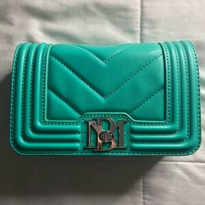 NWT Teal Badgley Mischka Crossbody Bag